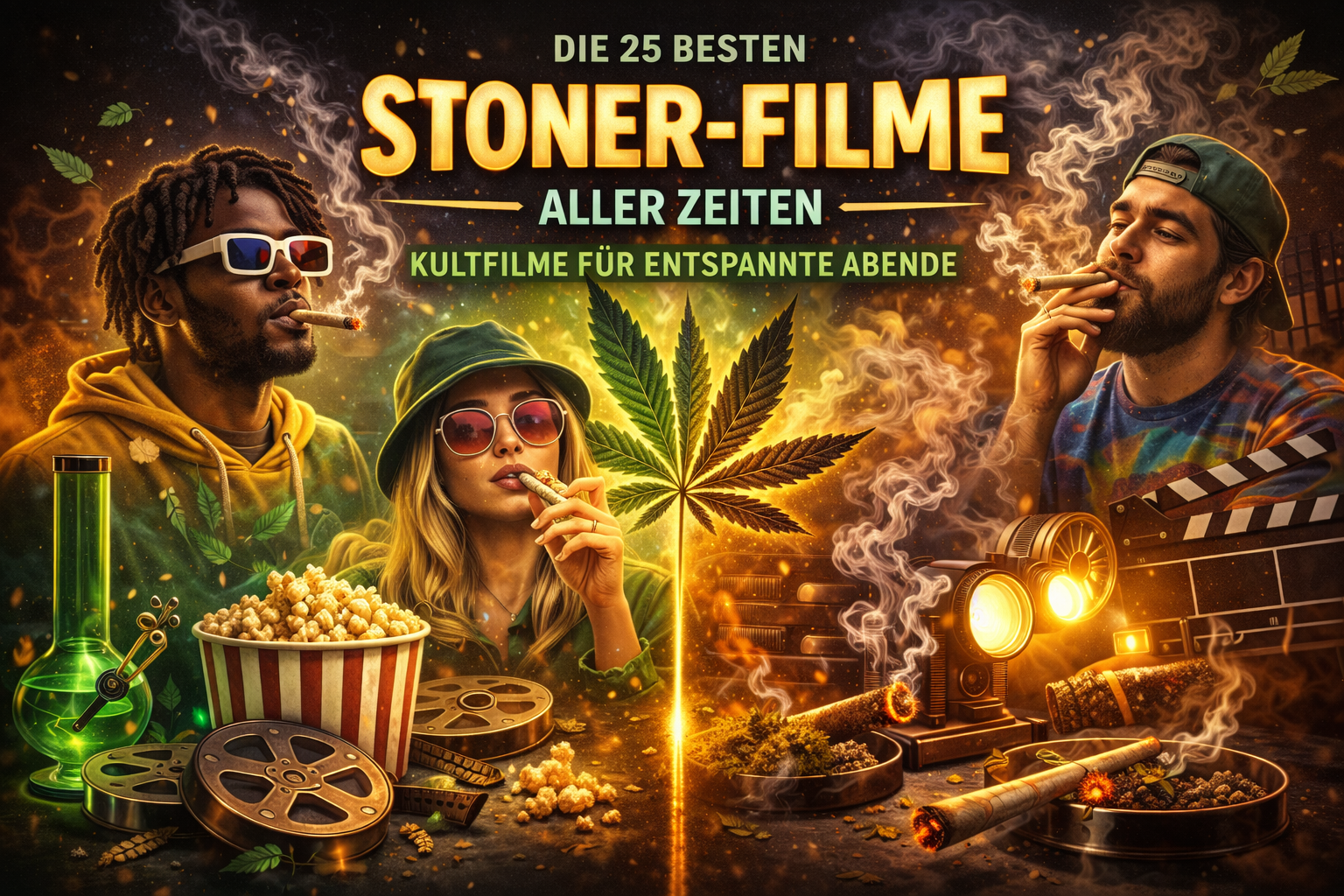 Die 25 besten Stoner Filme – Kultfilme für entspannte Abende – Cannabis Film Liste und Stoner Klassiker