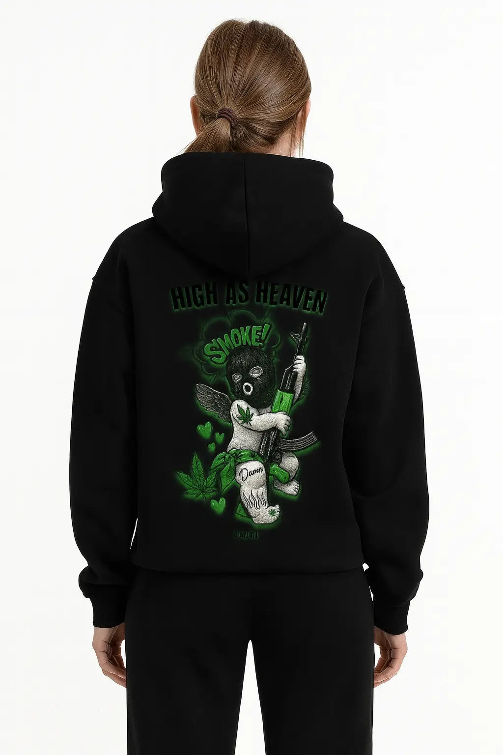 HIGH AS HEAVEN- Set Schwarz - BlazeBae