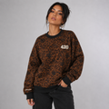 CANNABIS LEOPRINT -Sweatshirt