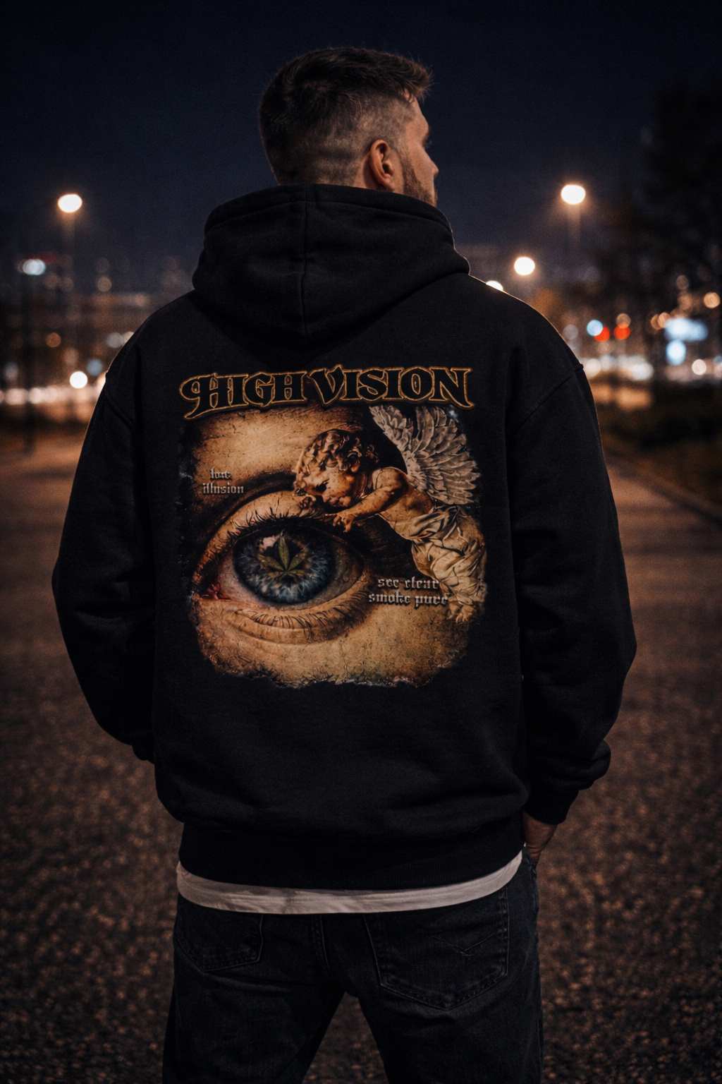 HIGH VISION - Oversized Hoodie