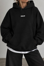 FUCK OFF I‘M GARDENING Oversized Hoodie für Cannabis Grower