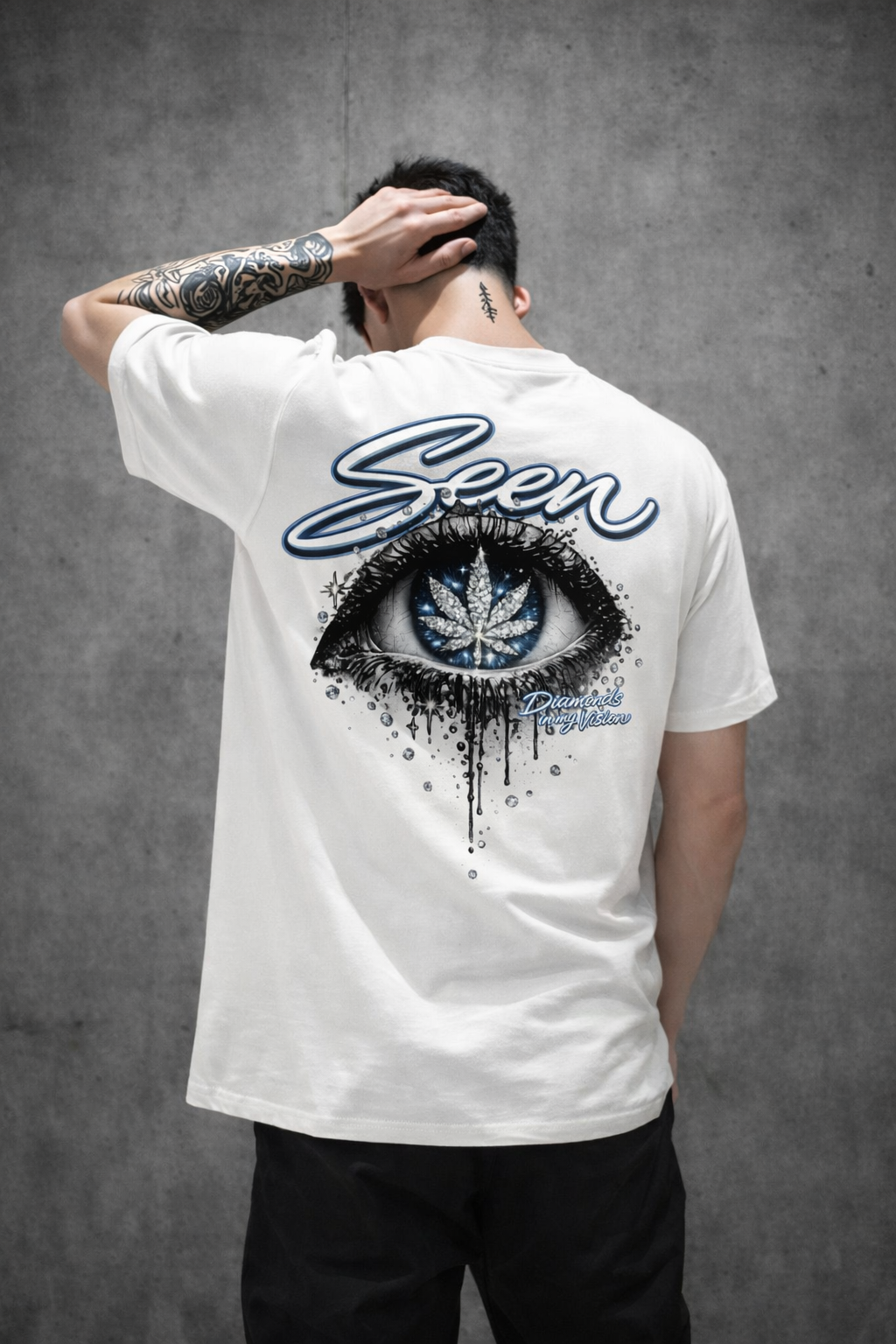 DIAMOND VISION – Oversized Cannabis T-Shirt Bundle BlazeBae