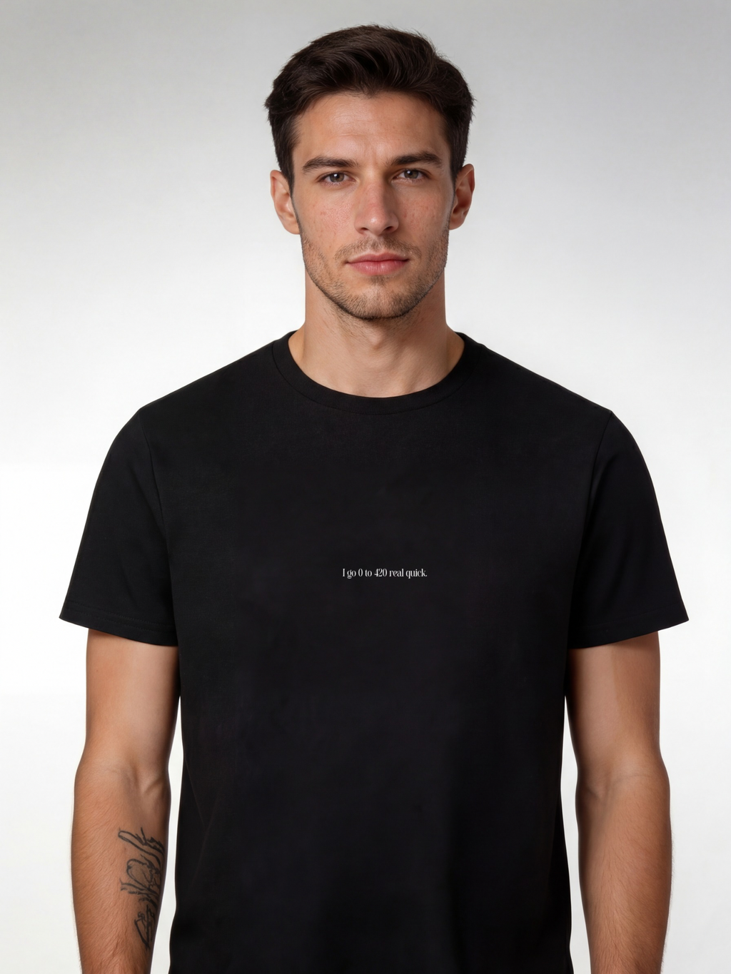 I GO 0 TO 420 REAL QUICK – Cannabis T-Shirt