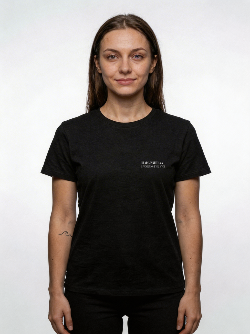 DEAR MARIHUANNA, I FUCKING LOVE YOU BITCH – Cannabis Statement Shirt