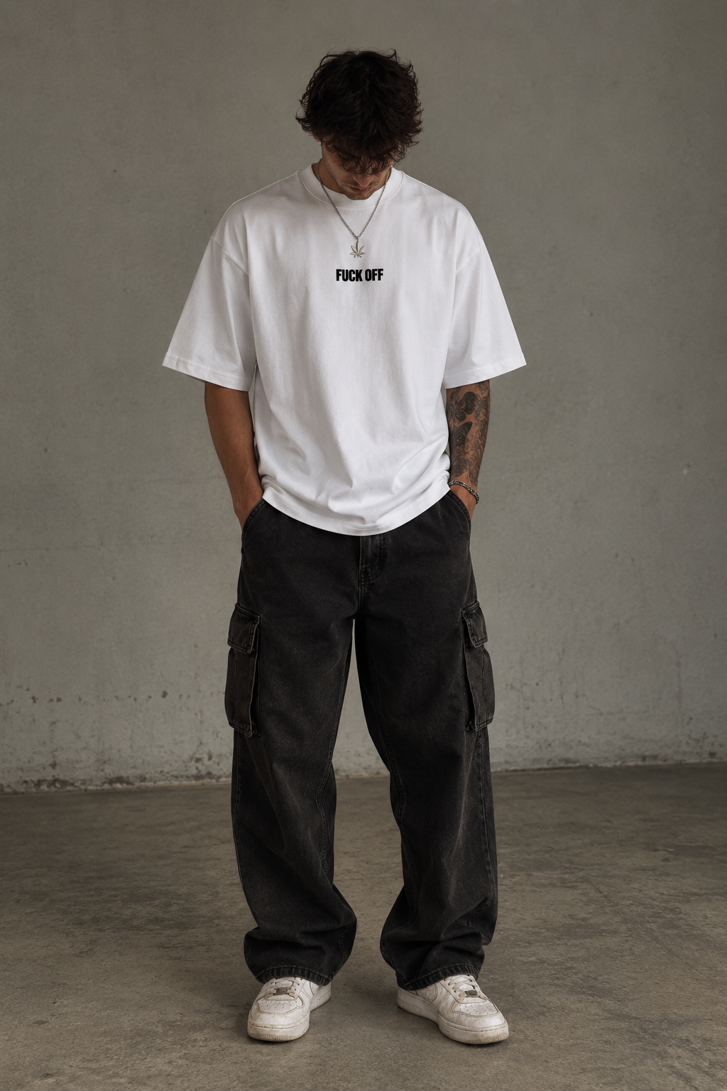FUCK OFF I‘M GARDENING  Oversized Shirt für Cannabis Grower