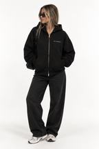 KEEP YOUR STANDARDS AS HIGH AS YOU ARE Oversized Zipper Hoodie