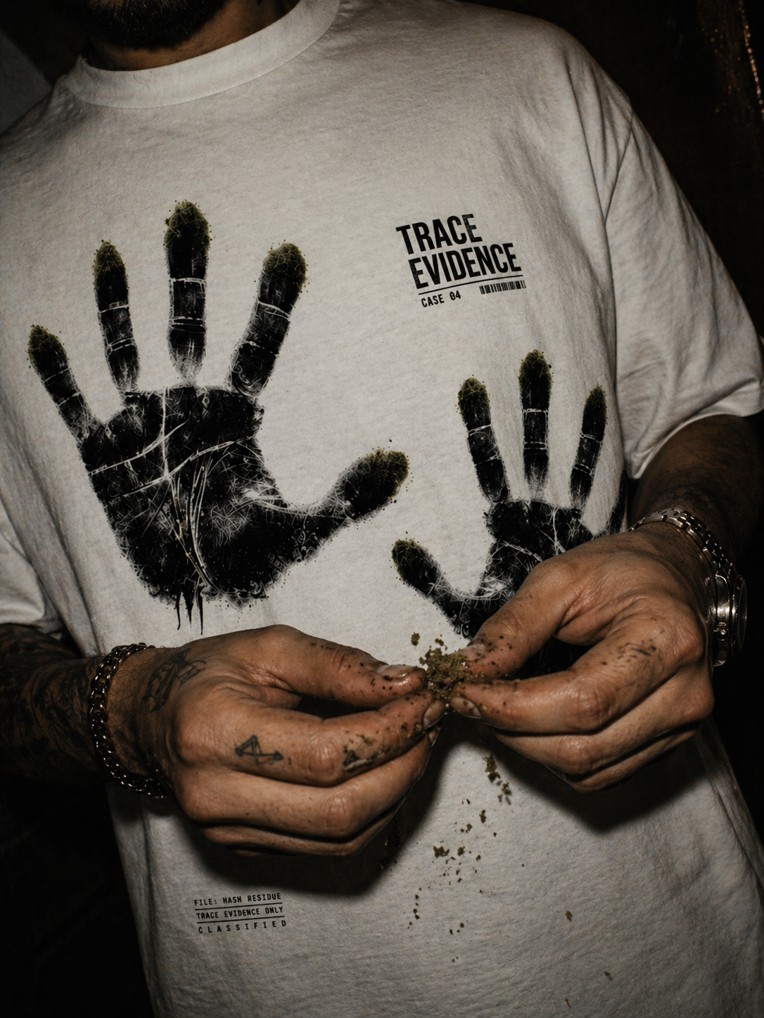 Trace Evidence Oversized Shirt