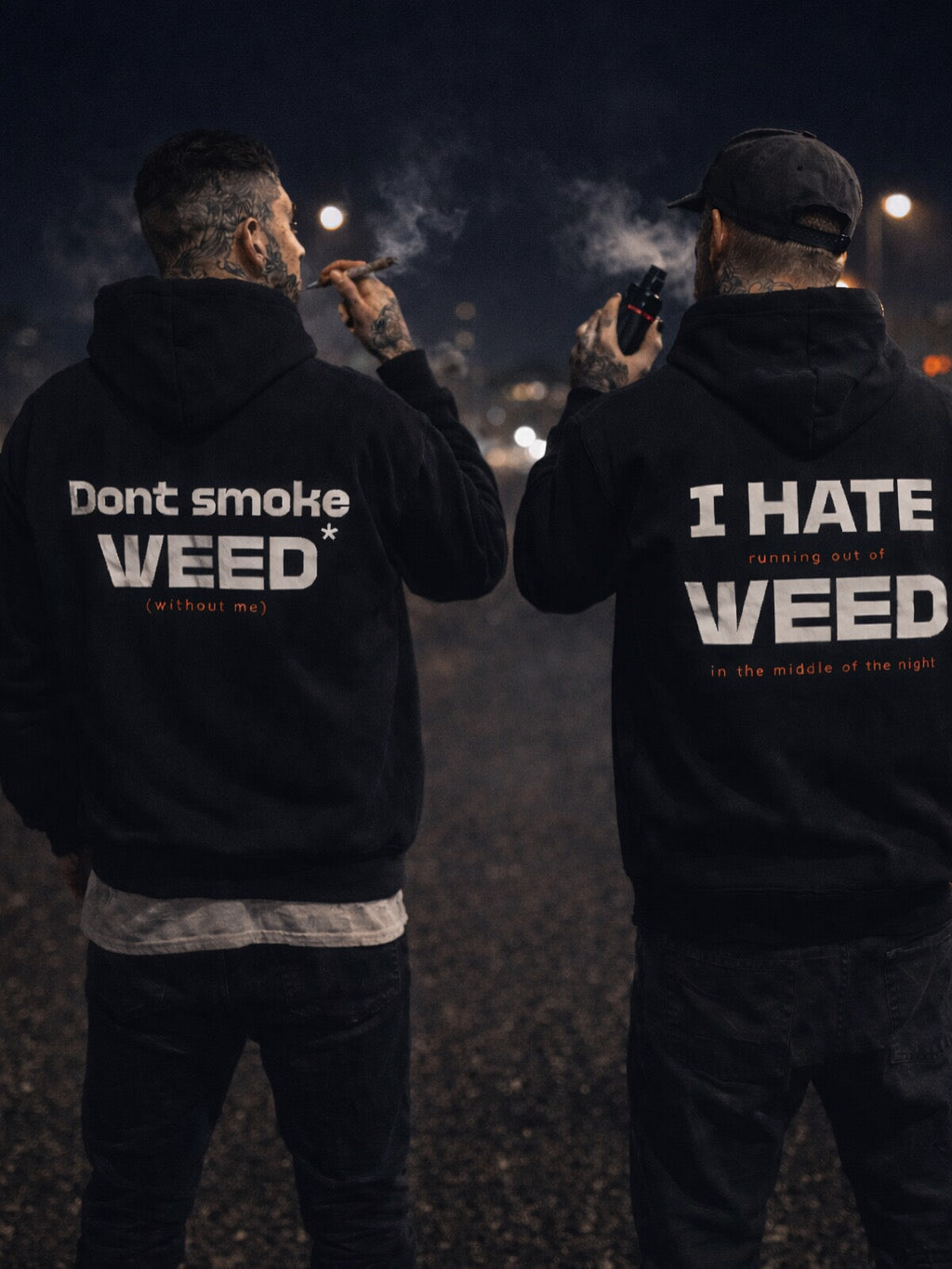 Dont smoke Weed -  Oversized Hoodie MarketPrint