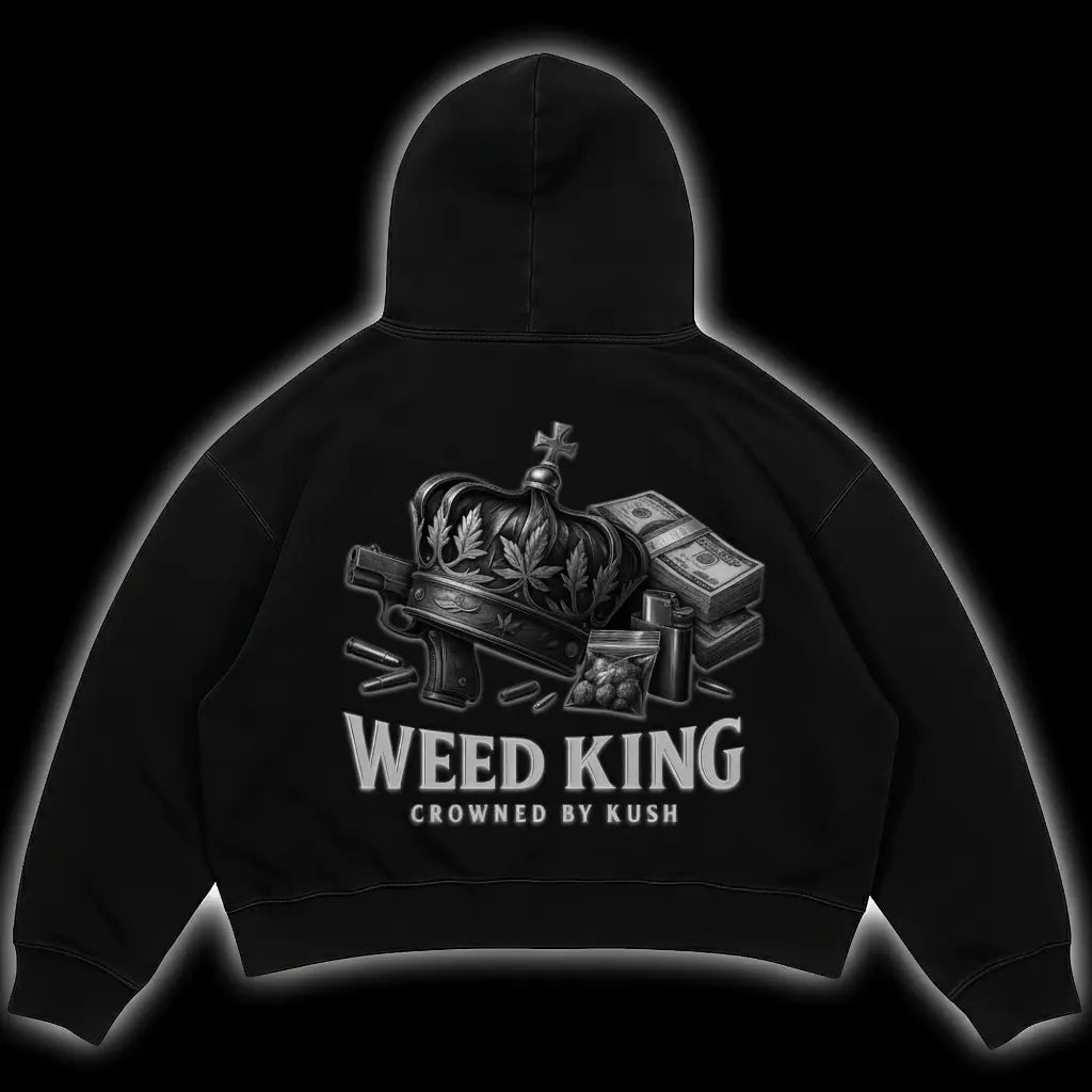 Weed King – Oversize Hoodie - BlazeBae