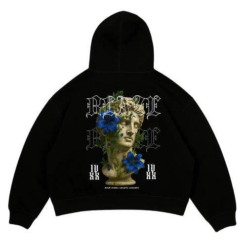 BLAZE Blaue Blume - Oversized Hoodie - BlazeBae