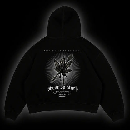 SHOOT BY KUSH - Oversized Hoodie - BlazeBae