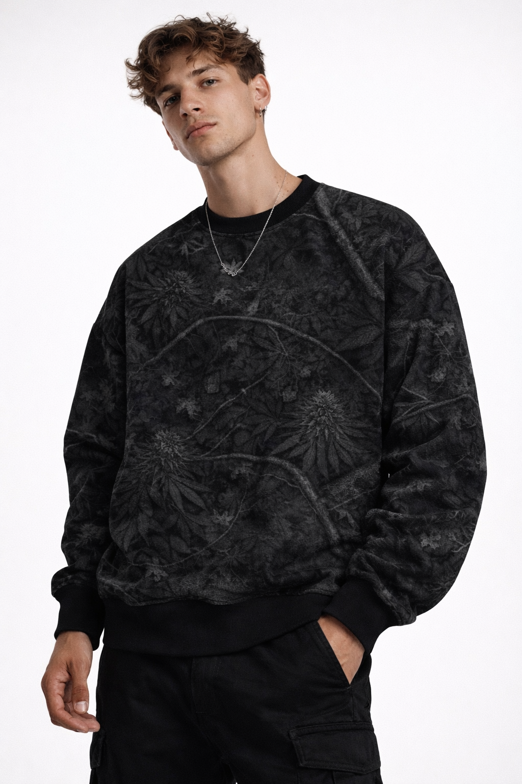 CONCEALED Nightfall - Cannabis Sweatshirt