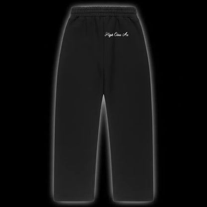 HIGH CLASS ASS  Weiß-  Oversized Jogger - BlazeBae