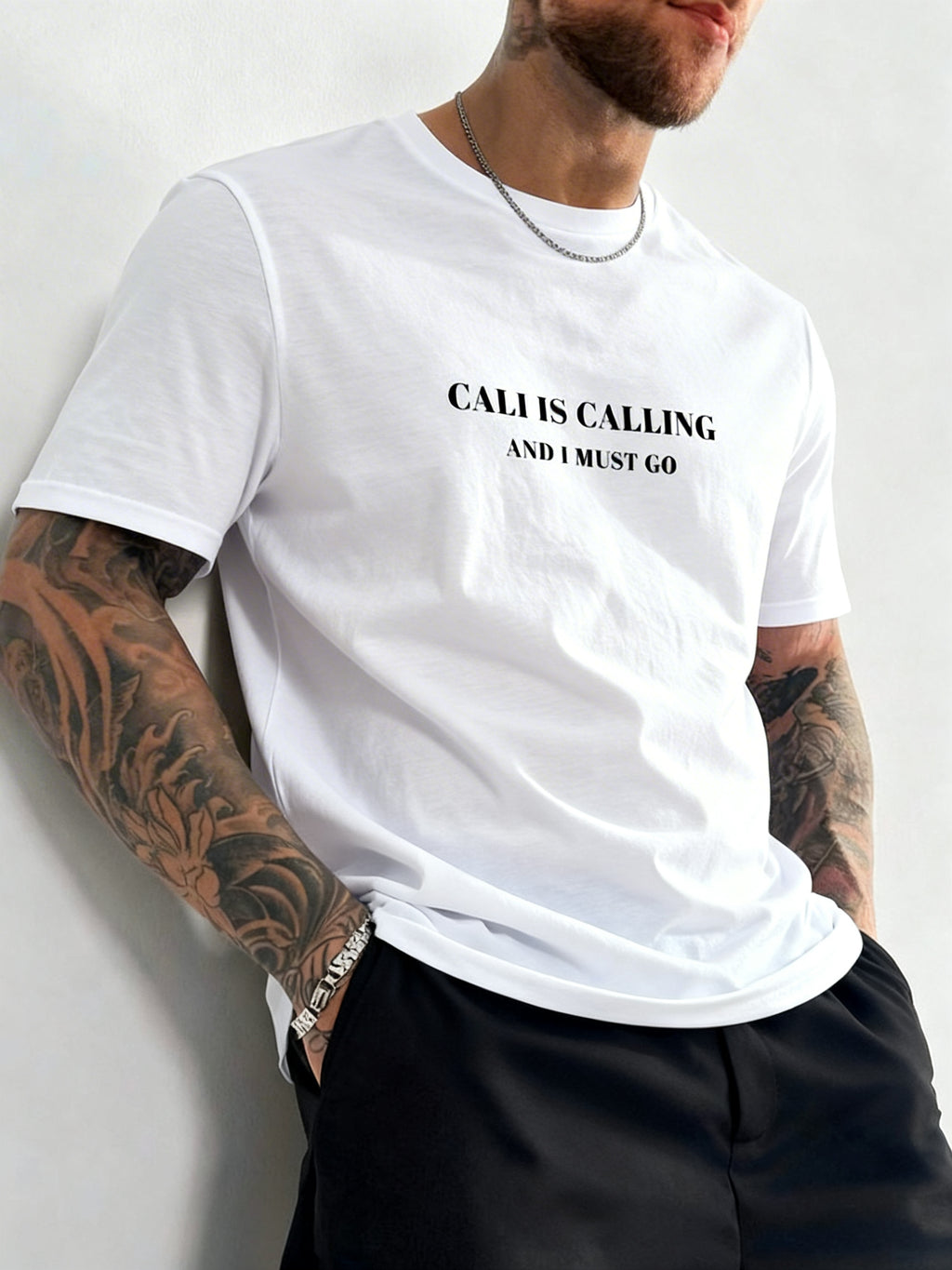 CALI IS CALLING AND I MUST GO – Cannabis T-Shirt