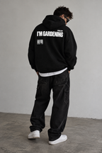 FUCK OFF I‘M GARDENING Oversized Hoodie für Cannabis Grower