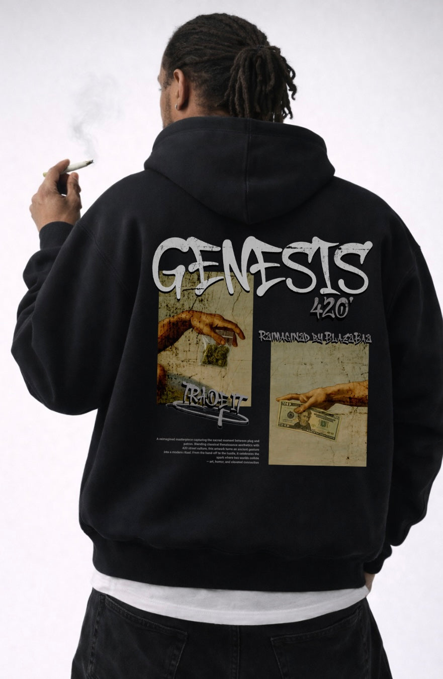 GENESIS TRADE IT - Oversized Hoodie