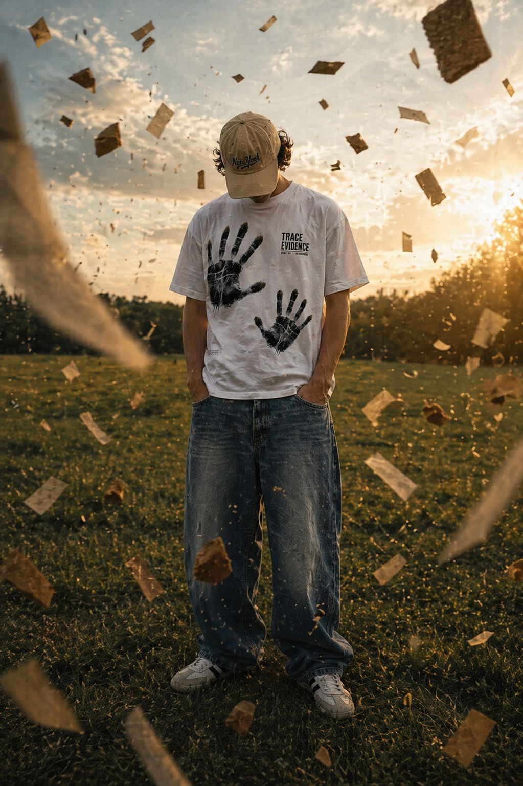 Trace Evidence Oversized Shirt