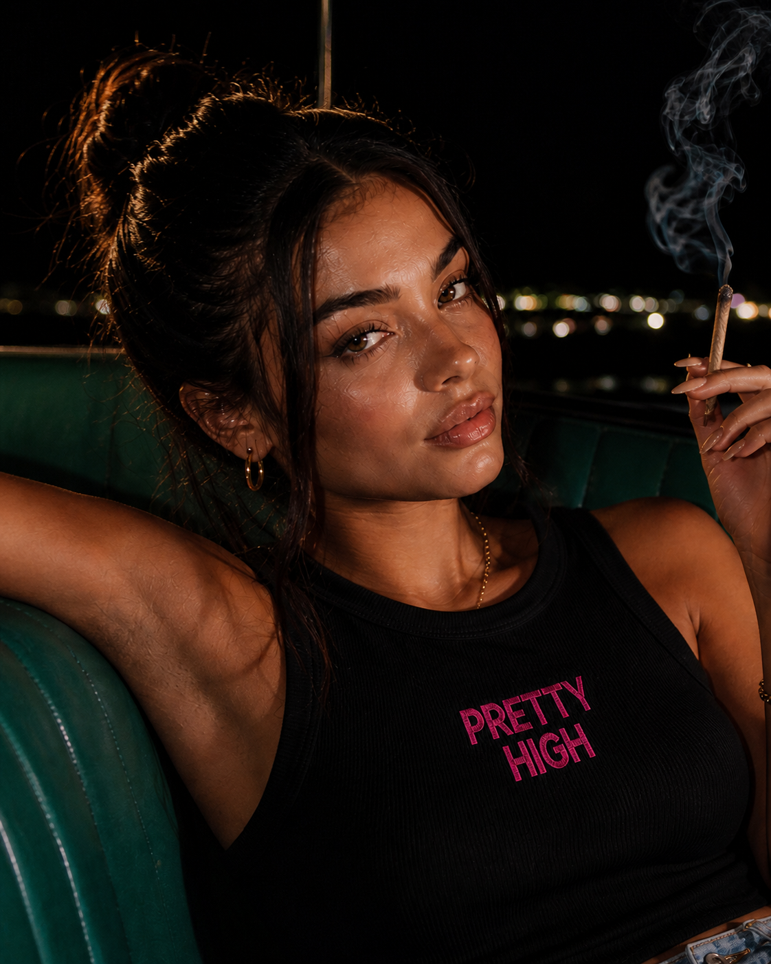 Pretty High Crop Top