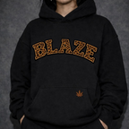 BLAZE – Leo Print Oversized Hoodie MarketPrint