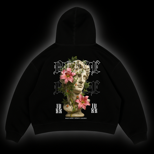 BLAZE Rosa Blume - Oversized Hoodie