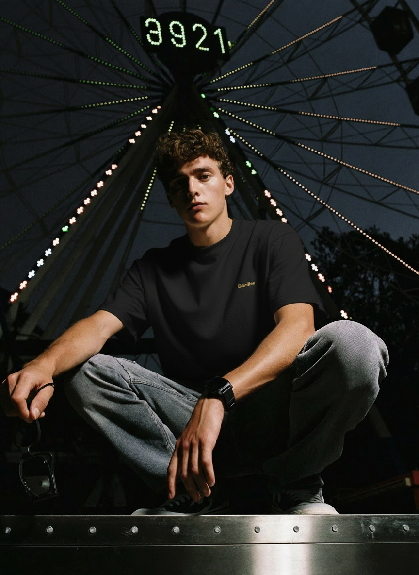 Triple Threat – Cannabis Streetwear Oversize T-Shirt | Dirty Luxury Edition