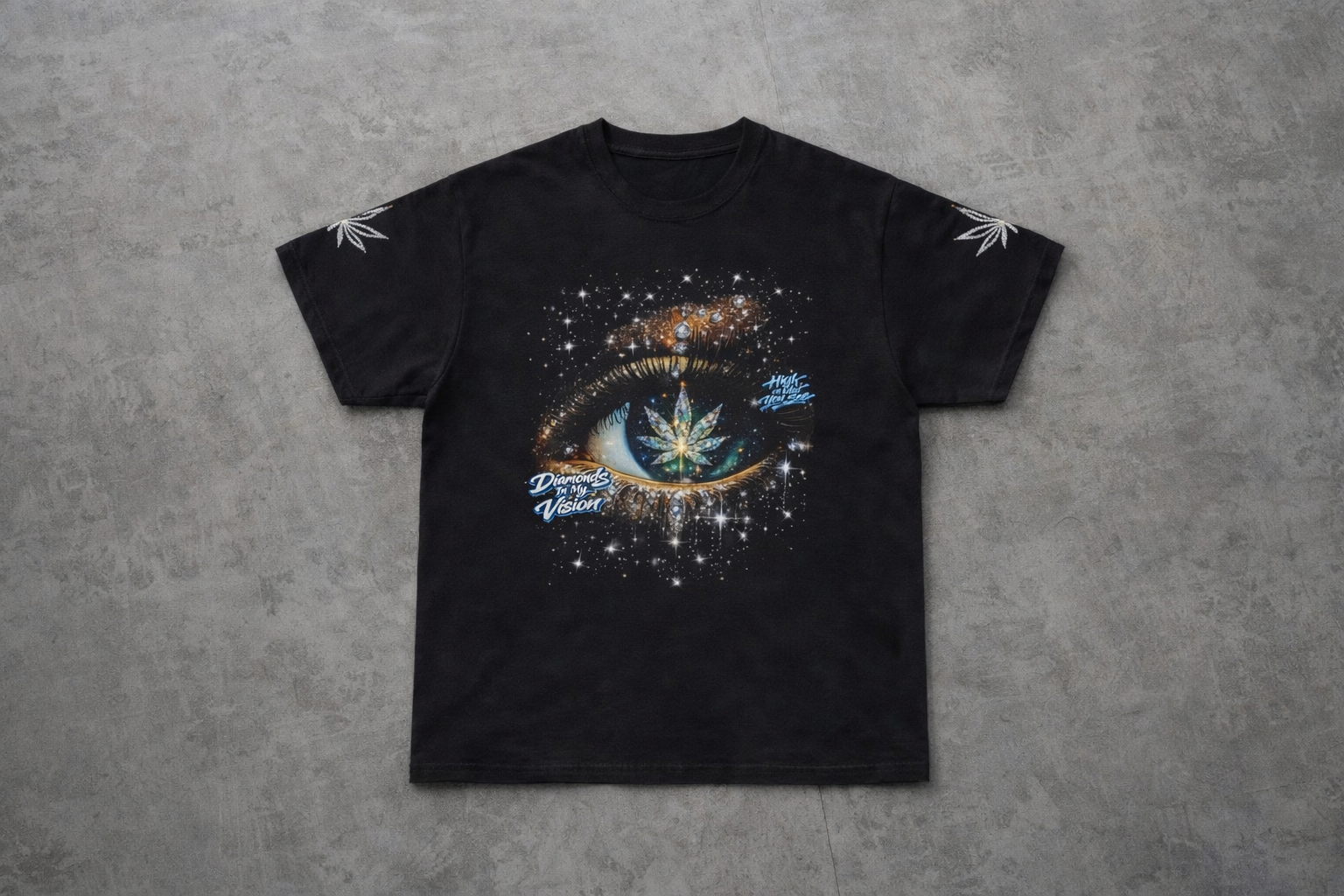DIAMOND VISION – Oversized Cannabis T-Shirt Bundle BlazeBae