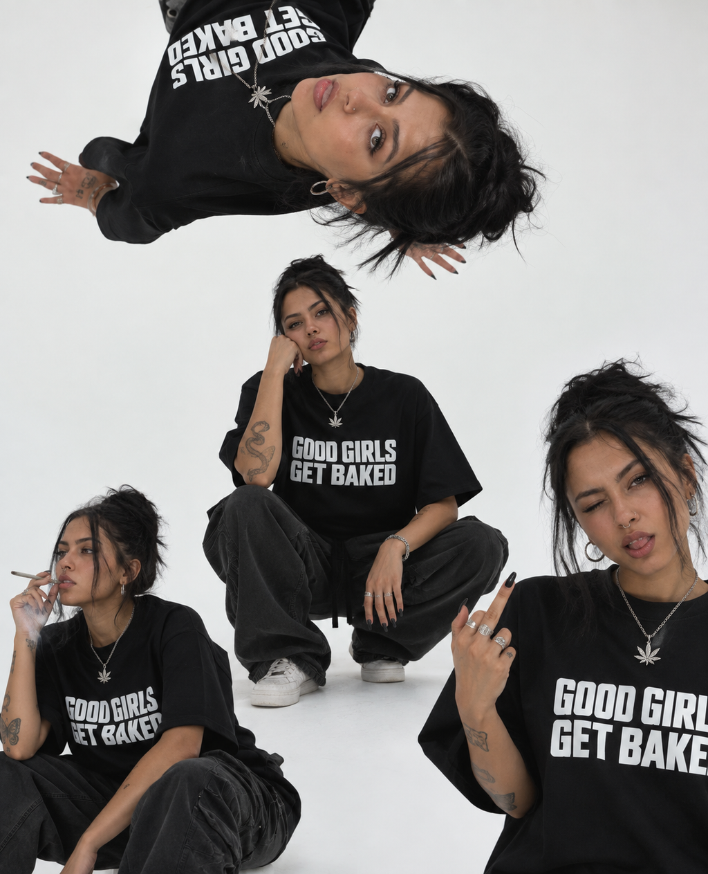 Good Girls Get Baked Oversized Shirt