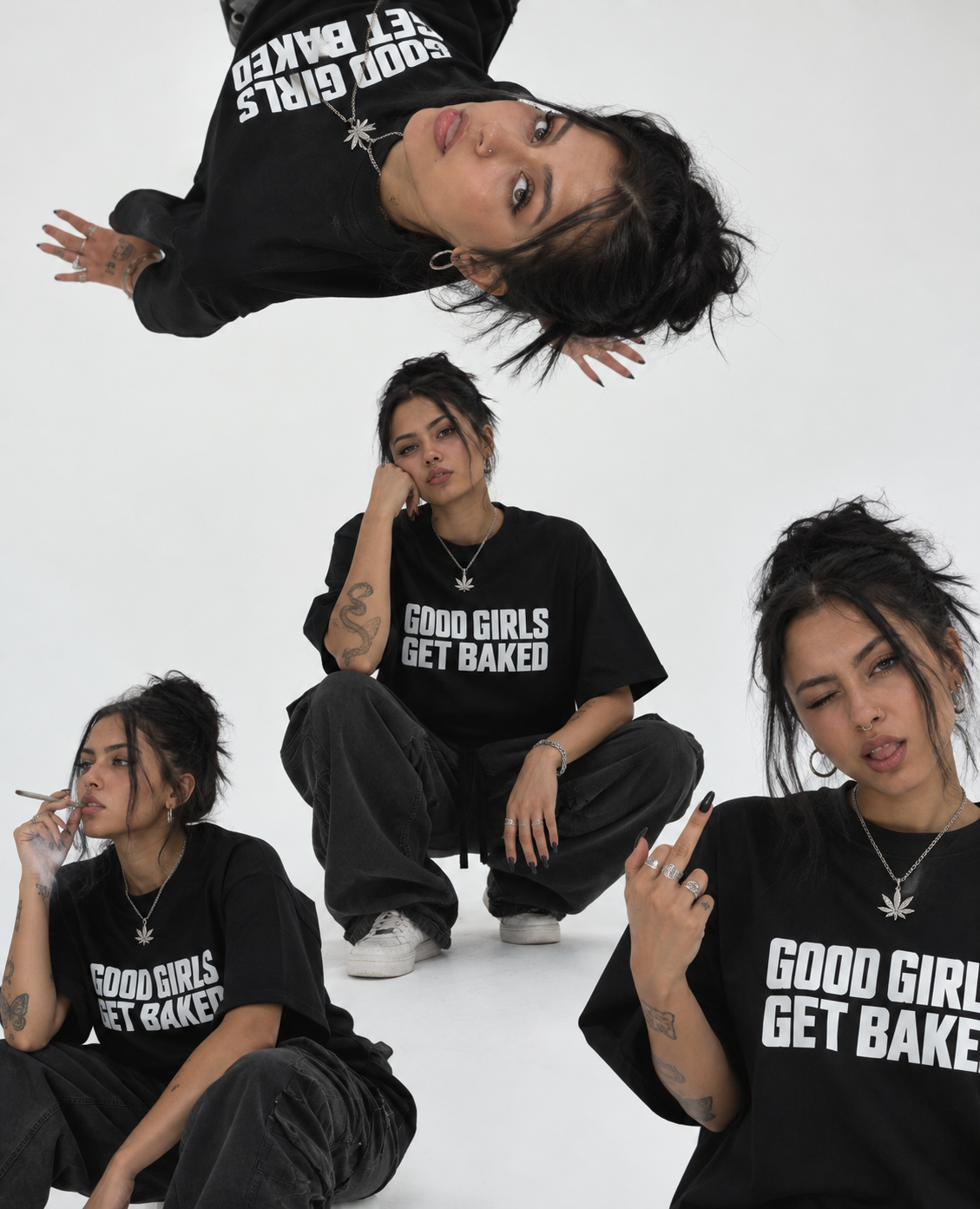 Good Girls Get Baked Oversized Shirt