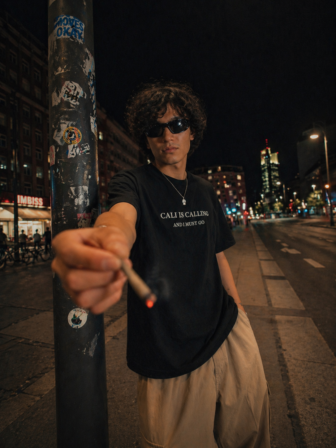 CALI IS CALLING AND I MUST GO – Cannabis T-Shirt