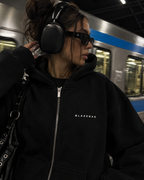 KEEP YOUR STANDARDS AS HIGH AS YOU ARE Oversized Zipper Hoodie