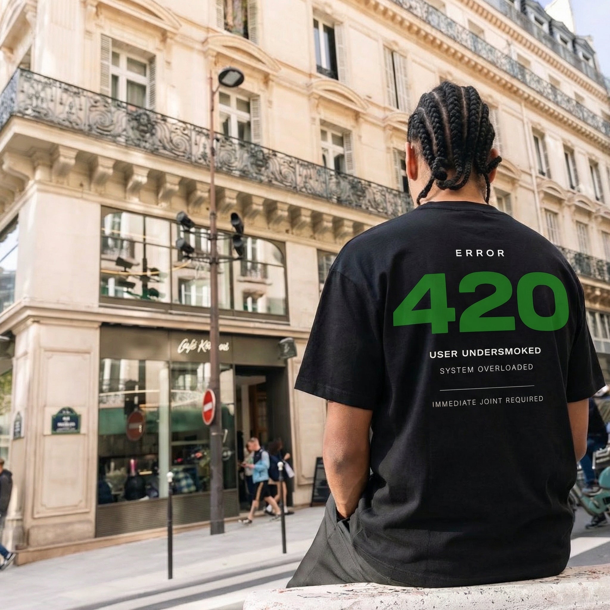 ERROR 420 – Oversized 420 T-Shirt