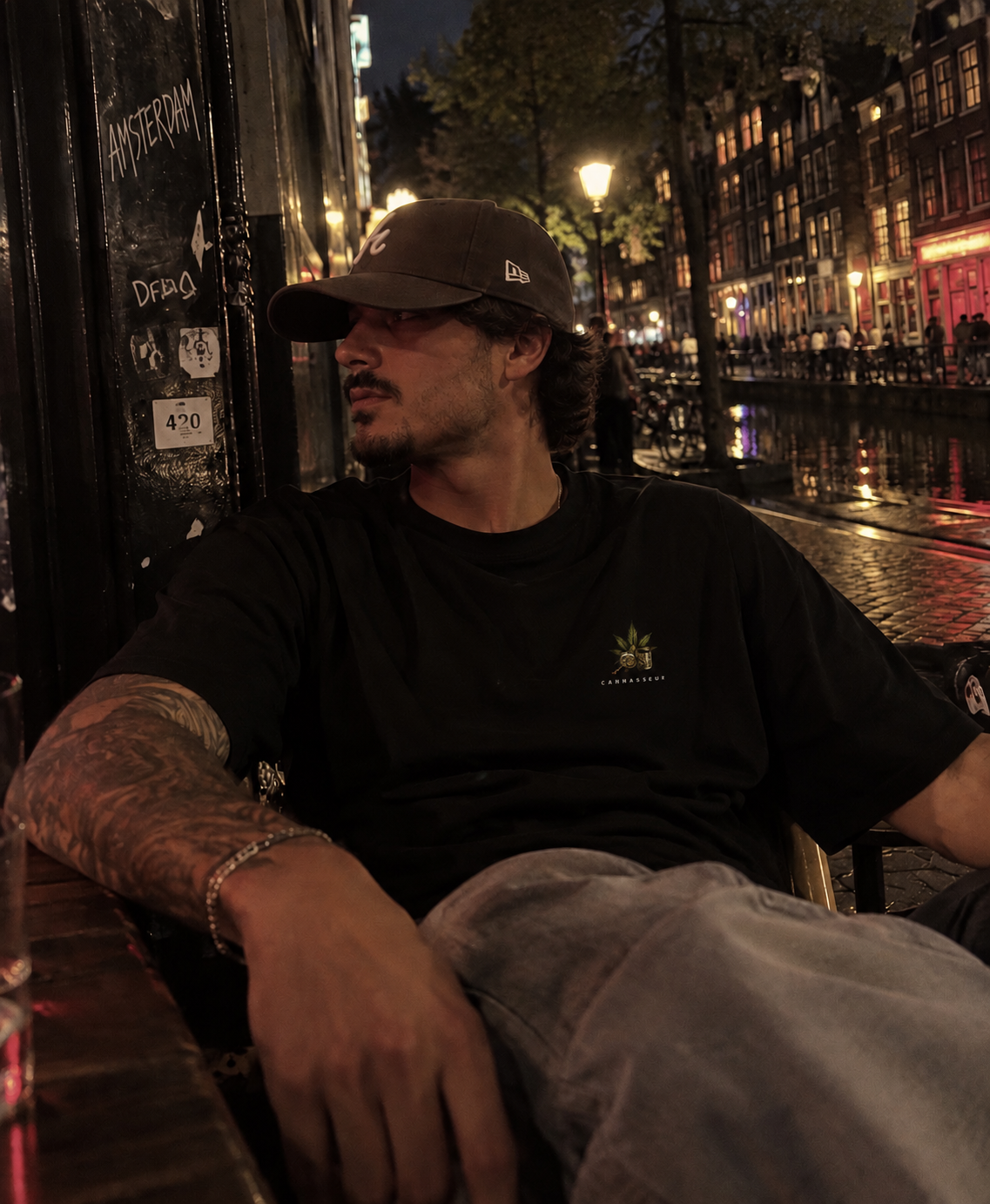 Cannaseur T-Shirt schwarz 