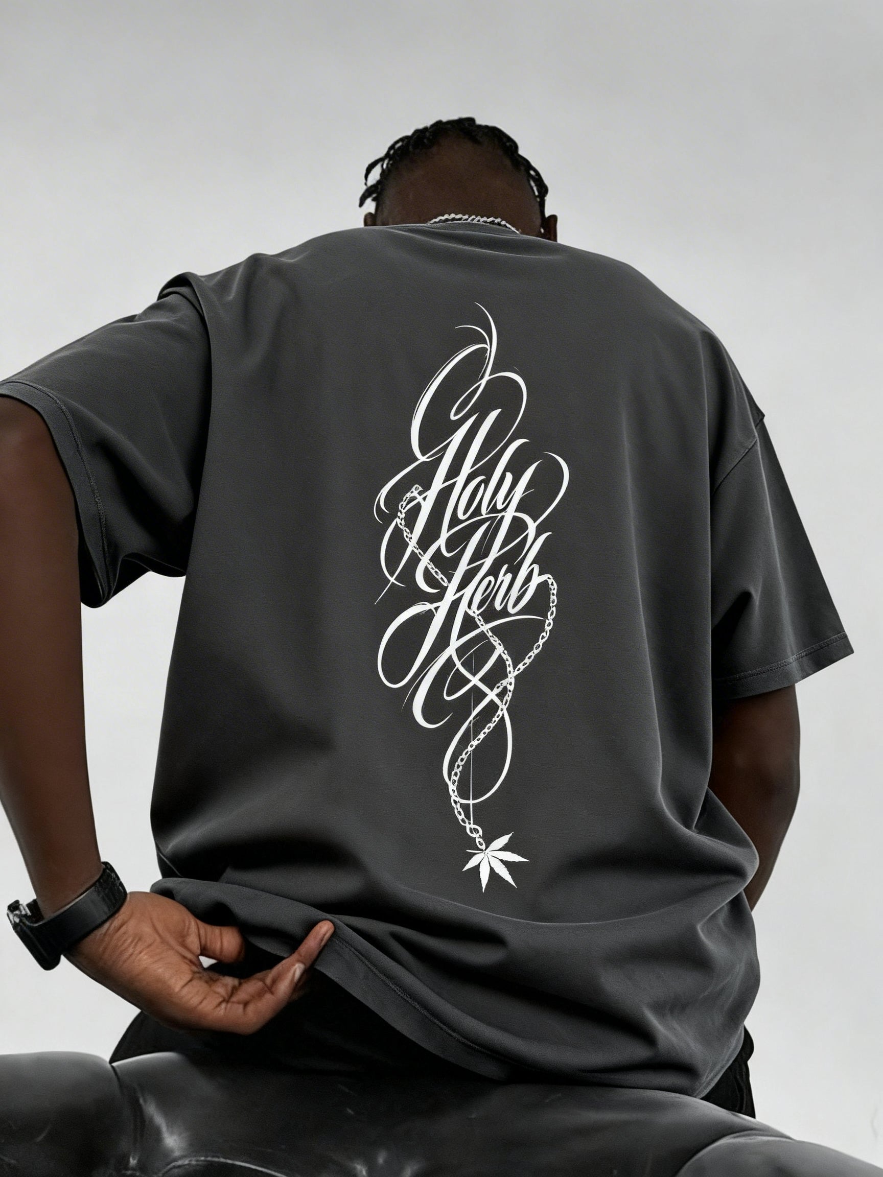 Holy Herb Oversize Cannabis T-Shirt