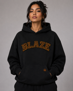 BLAZE – Leo Print Oversized Hoodie