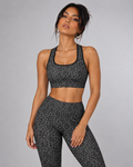 Leopard Haze Sports Bra | High on Leopard – BLAZEBAE