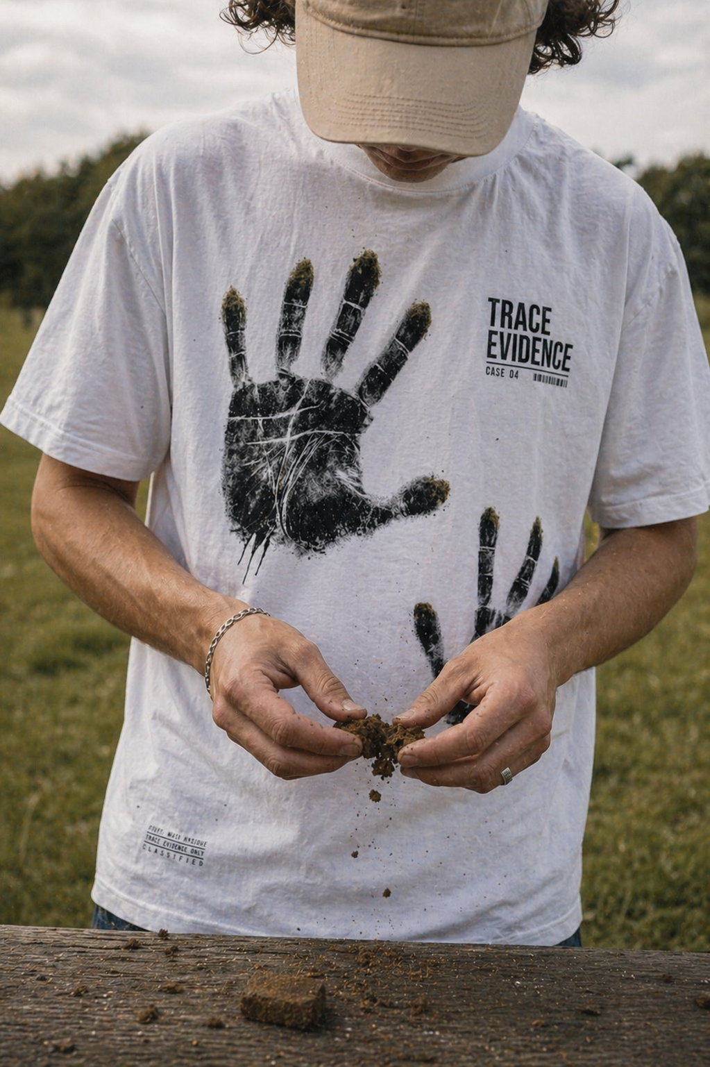 Trace Evidence Oversized Shirt