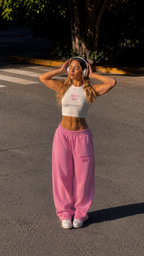 Pretty High Crop Top (mit Stick )