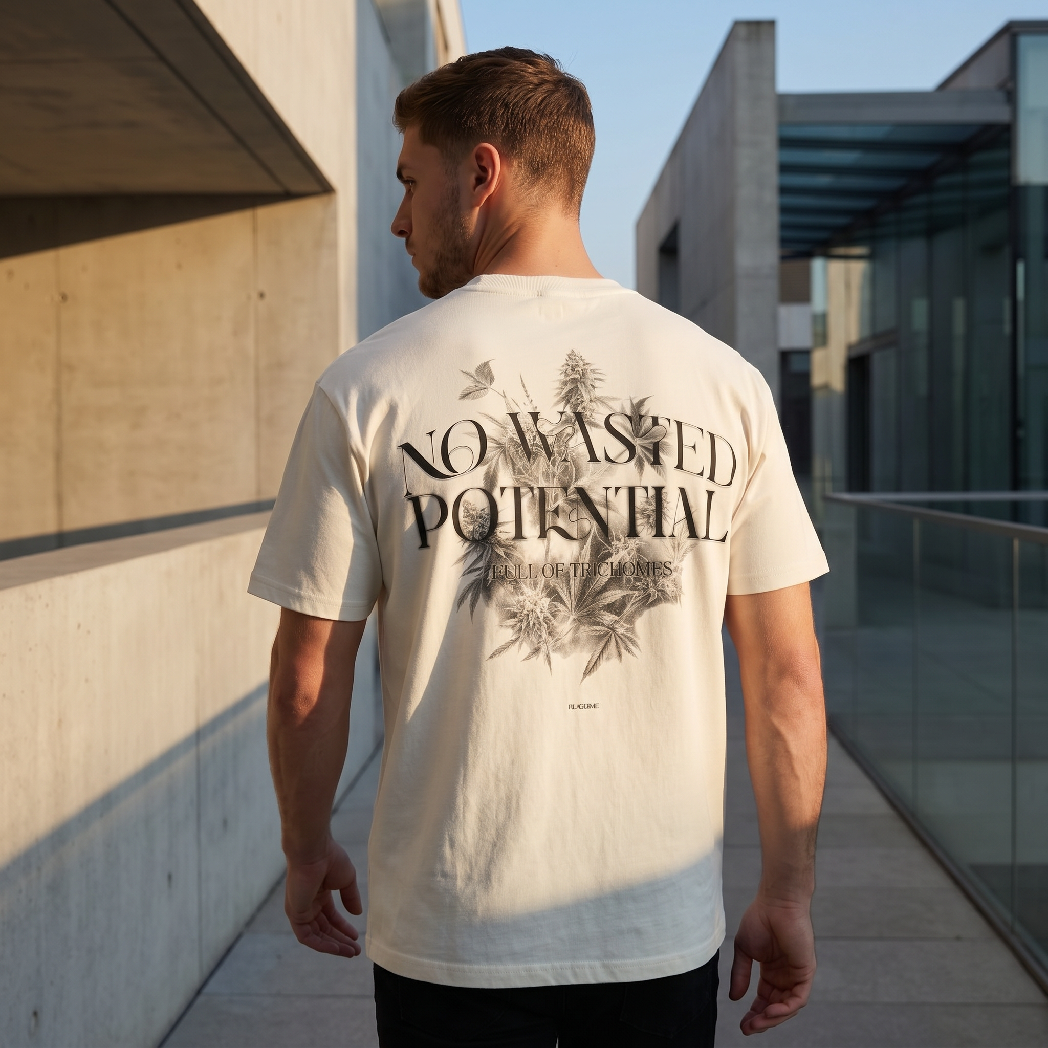 No Wasted Potential - Premium  Oversized Shirt