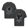 HIGH ON SIN × SHOOT BY KUSH – Dark Love Couple Drop (Washed Black) - BlazeBae