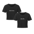 🖤 Smoke Bestie Bundle – Black Edition (Crop Tops) - BlazeBae