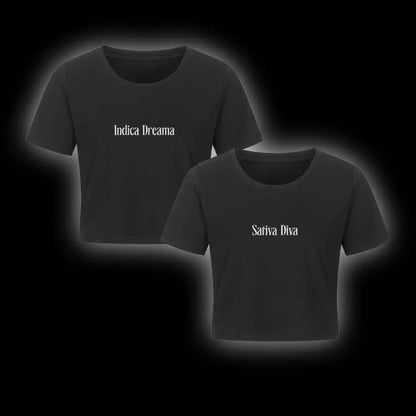 🖤 Smoke Bestie Bundle – Black Edition (Crop Tops) - BlazeBae