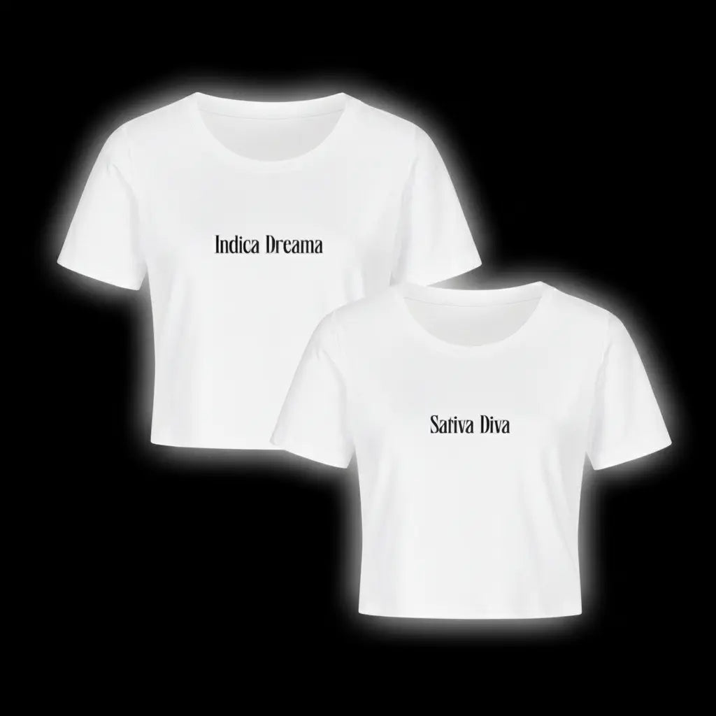 🤍 Smoke Bestie Bundle – White Edition (Crop Tops) - BlazeBae